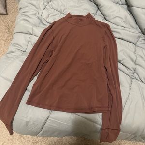 aerie workout long sleeve top
